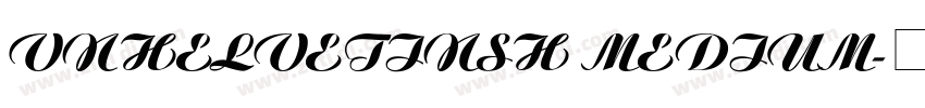 VnHelvetInsH Medium字体转换